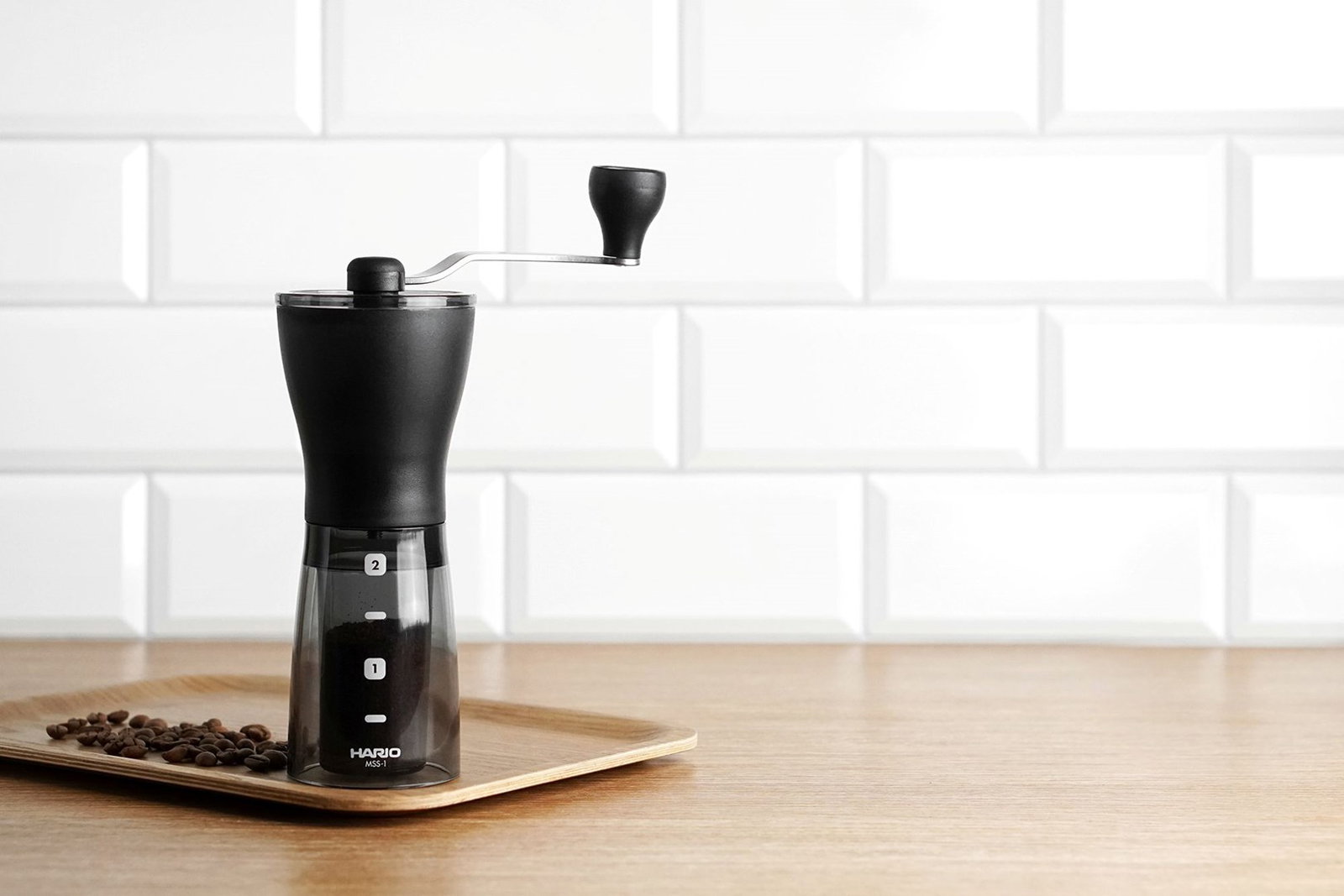 Hario MSS-1DTB coffee grinder Blade grinder Black