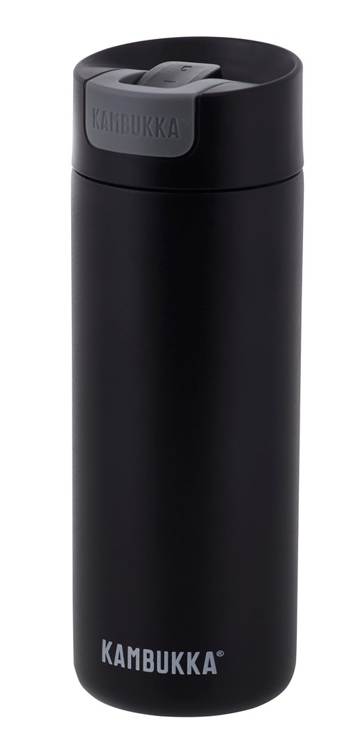 Kambukka Olympus Matte Black - thermal mug, 500 ml