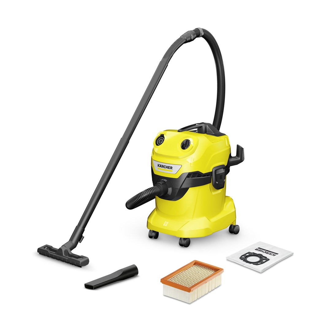 Krcher WD 4 V-20/5/22 20 L Drum vacuum Dry&wet 1000 W Bagless