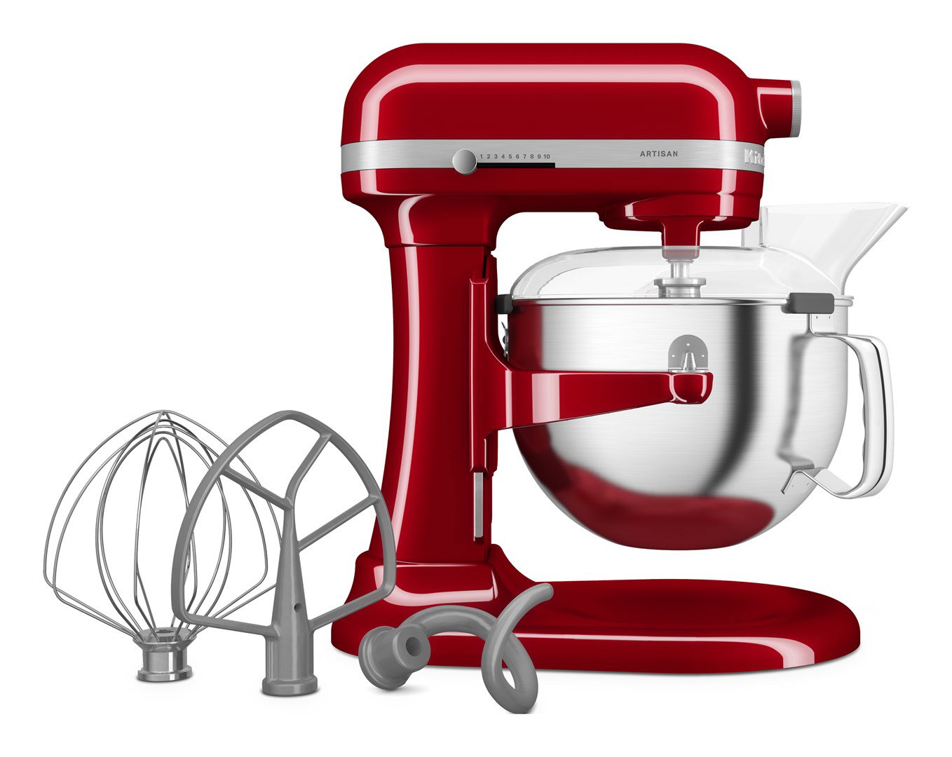 KitchenAid 5KSM60SPXEER Stand mixer 375 W Red