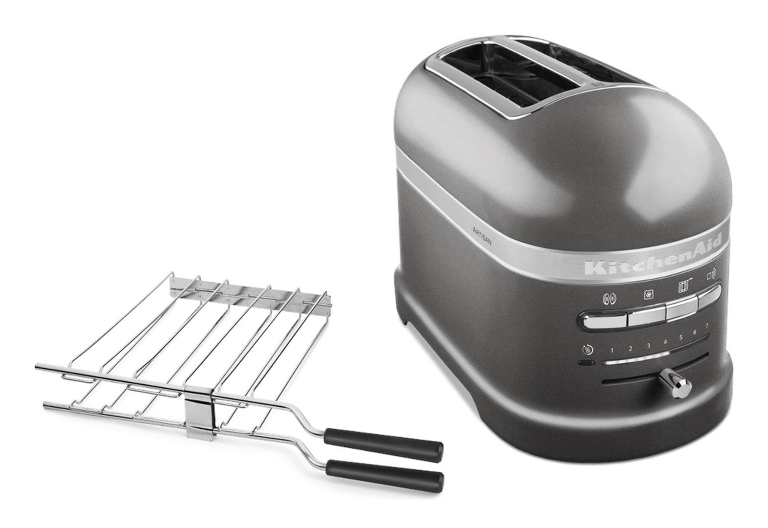 KitchenAid 5KMT2204EMS 7 2 slice(s) 1250 W Grey