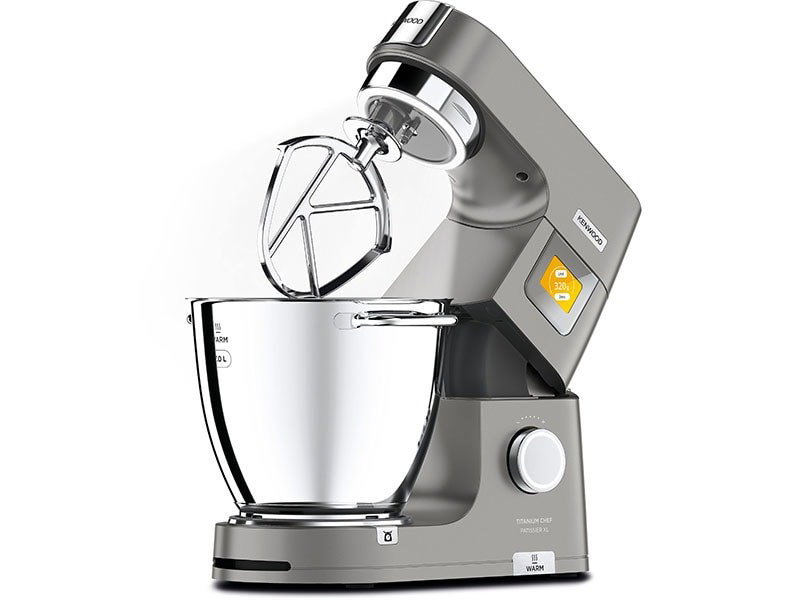 Kenwood KWL90.004SI food processor 1400 W 7 L Silver Built-in scales
