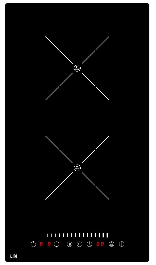 Induction cooktop LI-A23511 3500 W Black