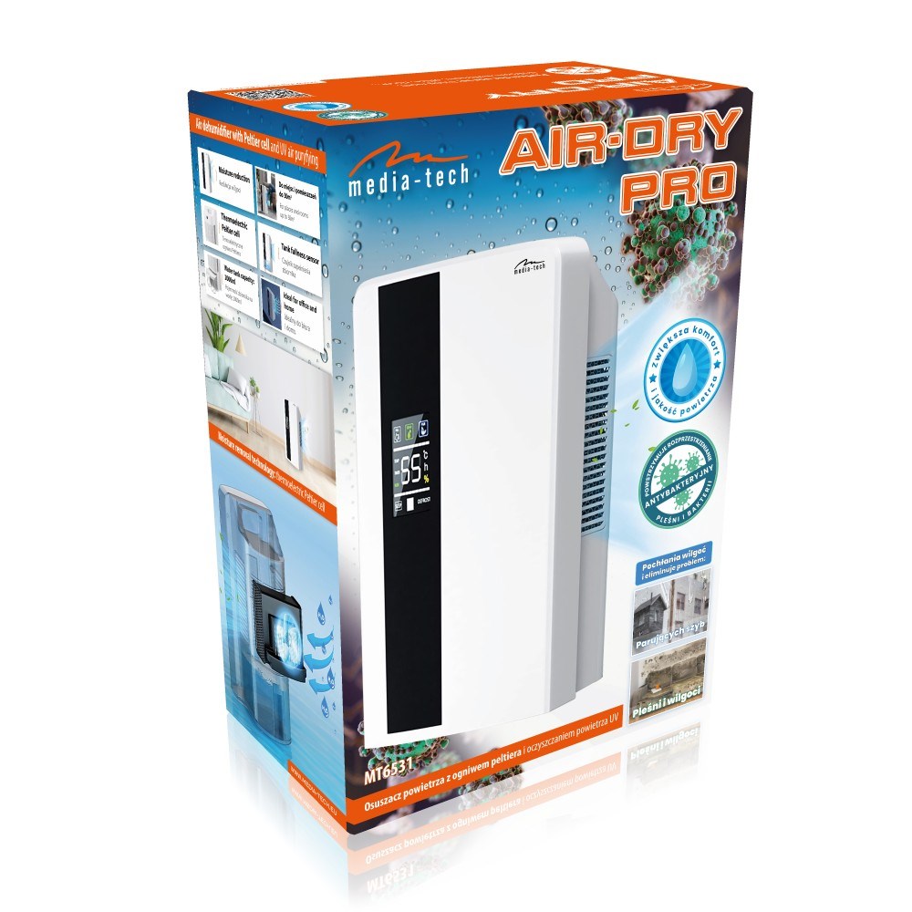 Media-Tech Air-Dry Pro 2 L 65 W White