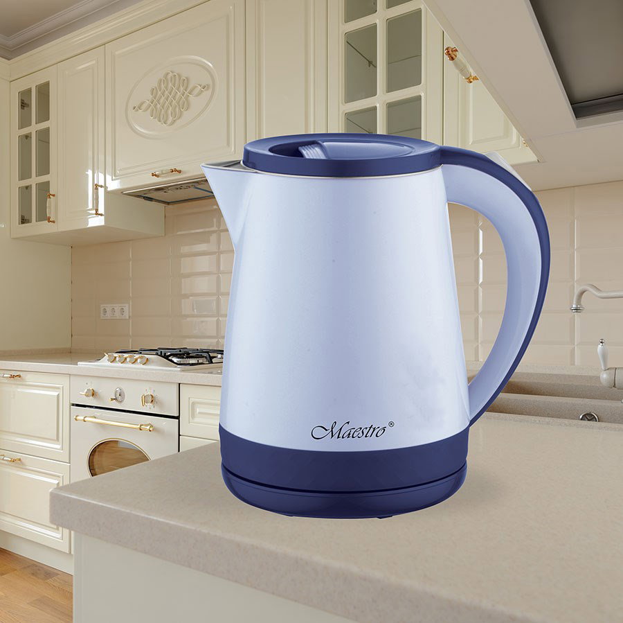 Maestro MR-037 (MR-037-BLUE) Electric kettle 1,2 L 1630 W Blue