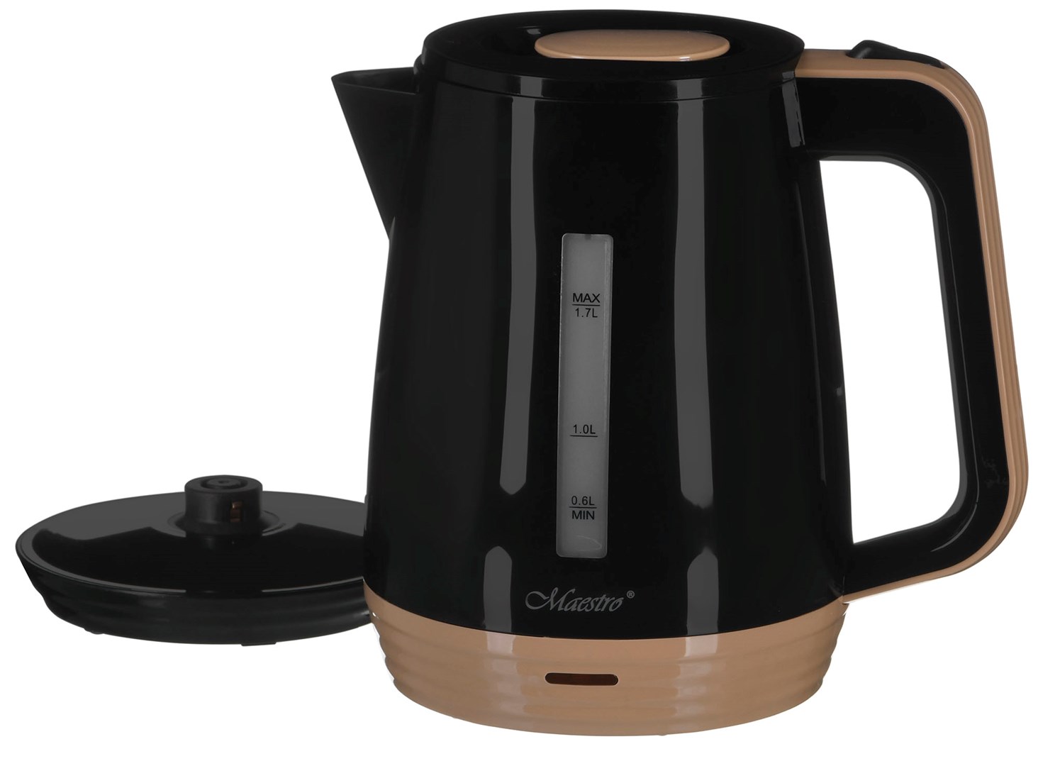 MAESTRO MR-033 black electric kettle