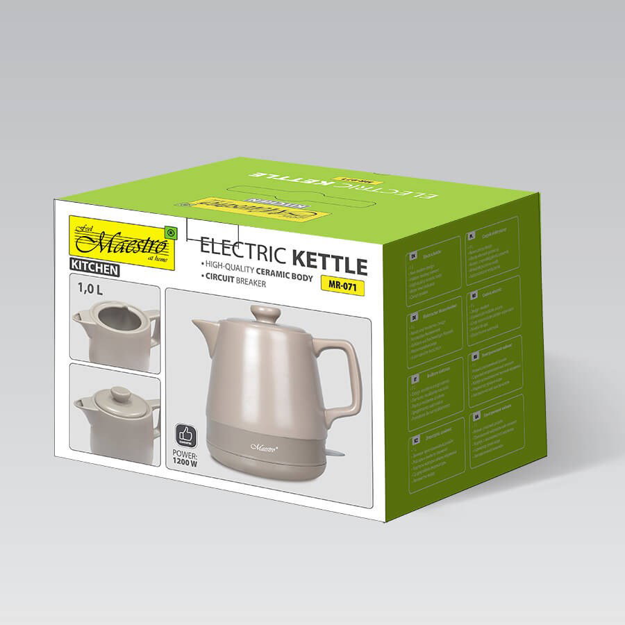 MAESTRO MR-071 electric kettle 1 l (MR-071-BEIGE)