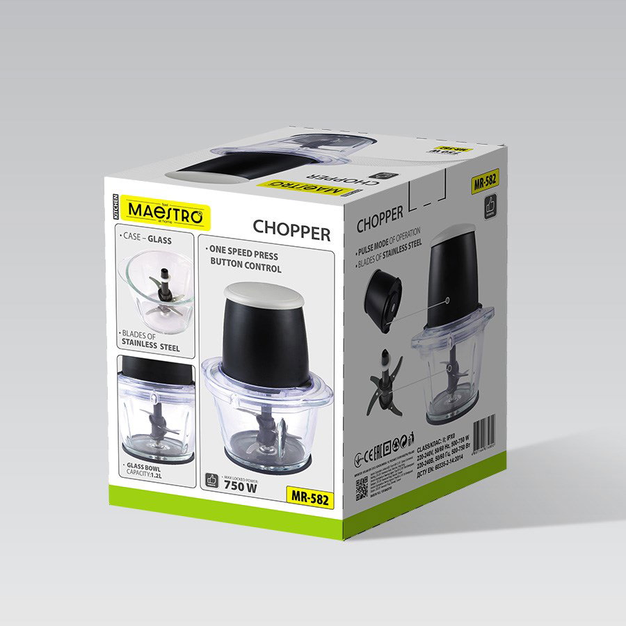 Maestro MR-582 Chopper 750 W Black