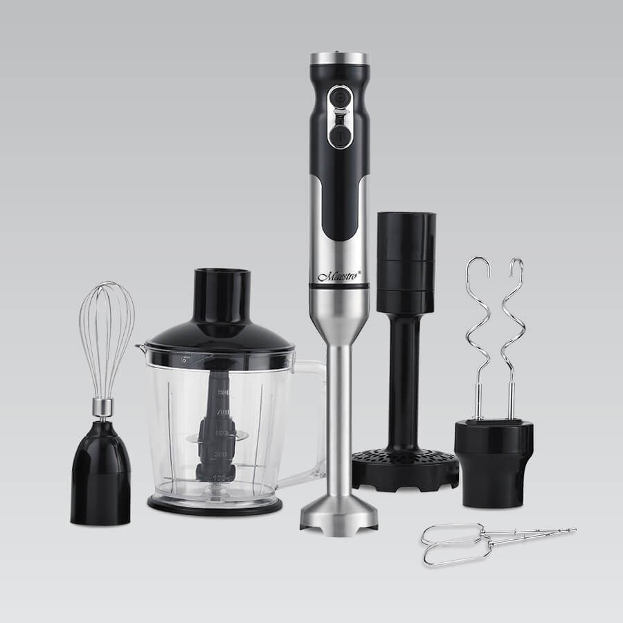 Maestro MR-567 blender Immersion blender 1000 W Black, Stainless steel