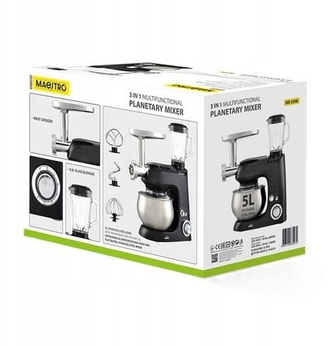 Planetary mixer 3-in-1 2000 W MR-559-M MAESTRO