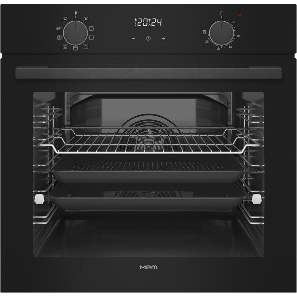 MPM-63-BO-30 built-in electric oven Black