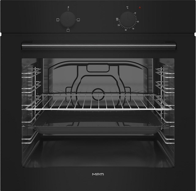 MPM-63-BO-28 built-in electric oven Black