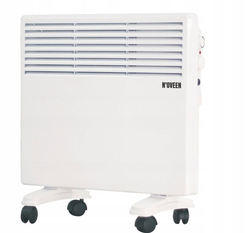 N OVEEN 1000W electric portable wall-mounted convector heater with thermostat CH3350