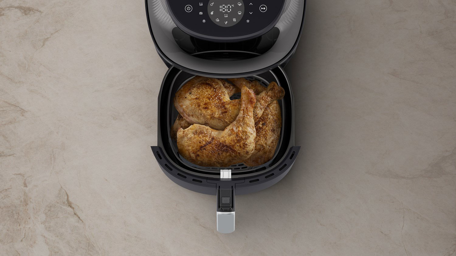Philips 3000 series NA332/00 fryer Single 6.2 L Stand-alone 1700 W Hot air fryer Black