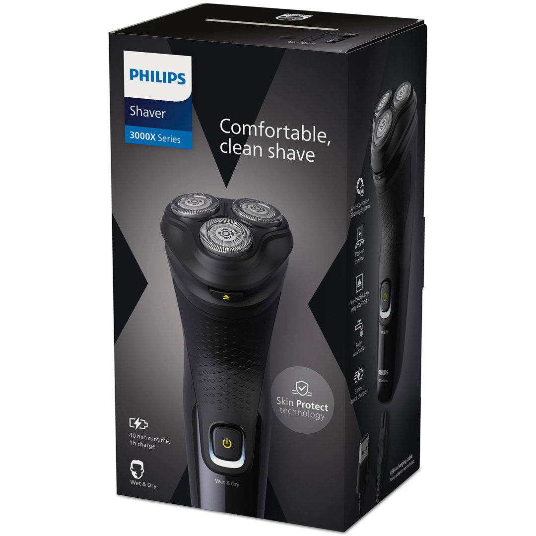 Philips X3021/00 men s shaver Rotation shaver Trimmer Black