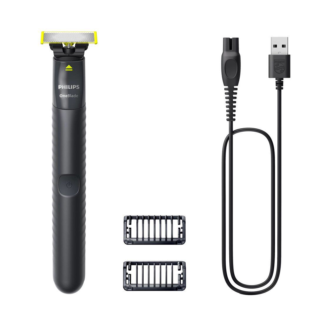 Philips Norelco OneBlade QP1424/10 men s shaver Foil shaver Trimmer Charcoal