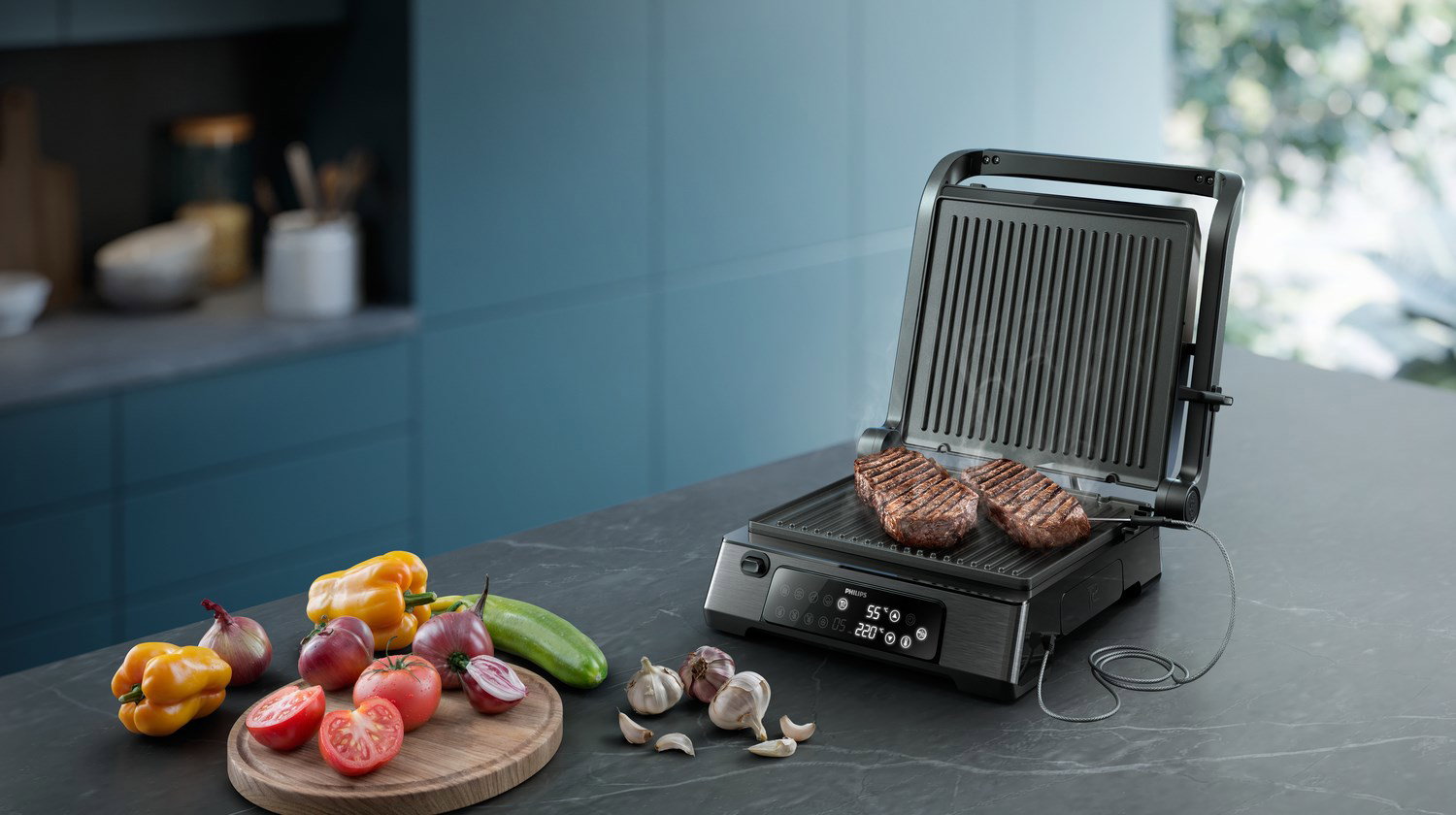 Philips 7000 series HD6307/70 contact grill