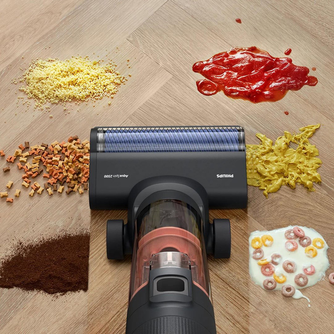 Philips 6000 series XW6264/11 stick vacuum/electric broom Battery Dry&wet Cyclonic Bagless Grey