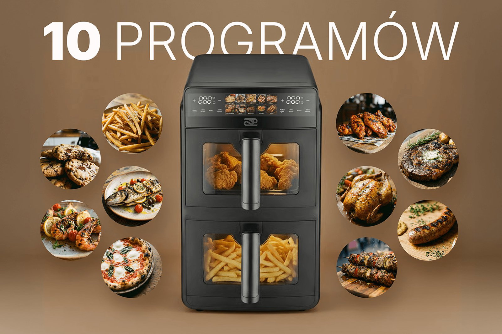 PROMIS Double vertical fat-free fryer 10 l