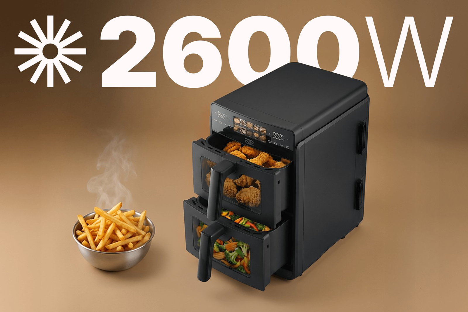 PROMIS Double vertical fat-free fryer 10 l