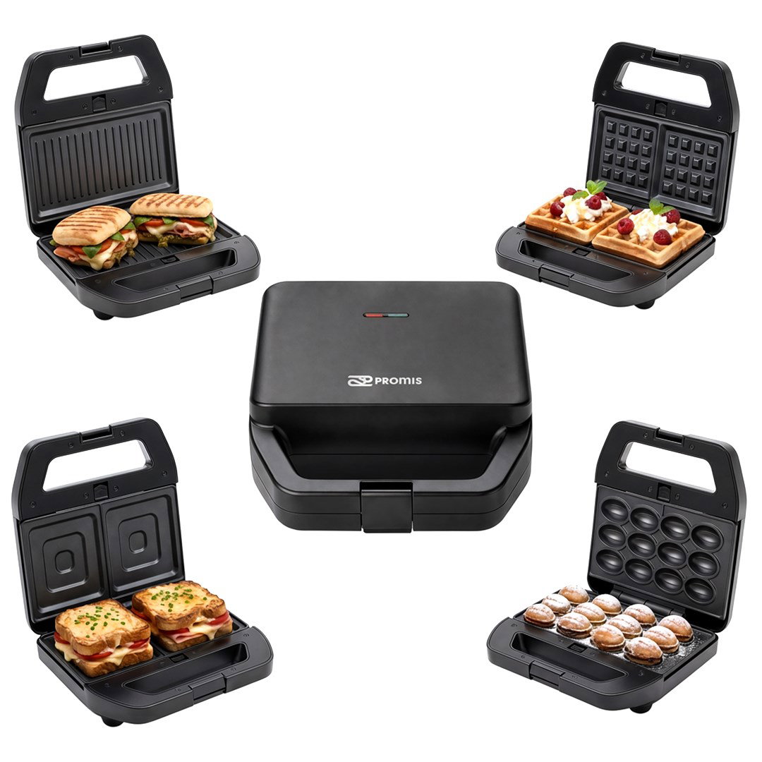 4 in 1 MELTO sandwich maker sandwich, cookies, nuts, waffles, grill /