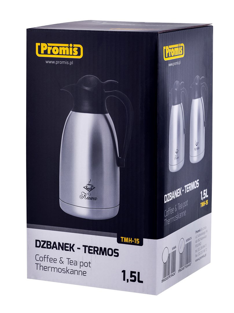 PROMIS Steel jug 1.5 l, tea print
