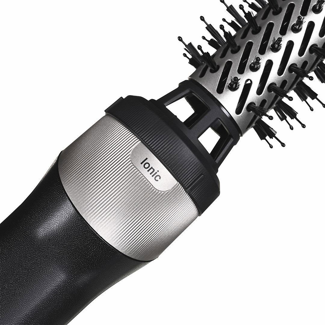 Rowenta Brush Activ UB9540F0 hair styling tool Hot air brush Warm Black, Silver 1000 W