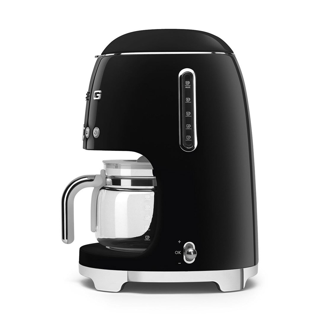 Smeg 50 s Style Drip Filter Coffee Machine DCF02BLEU Black