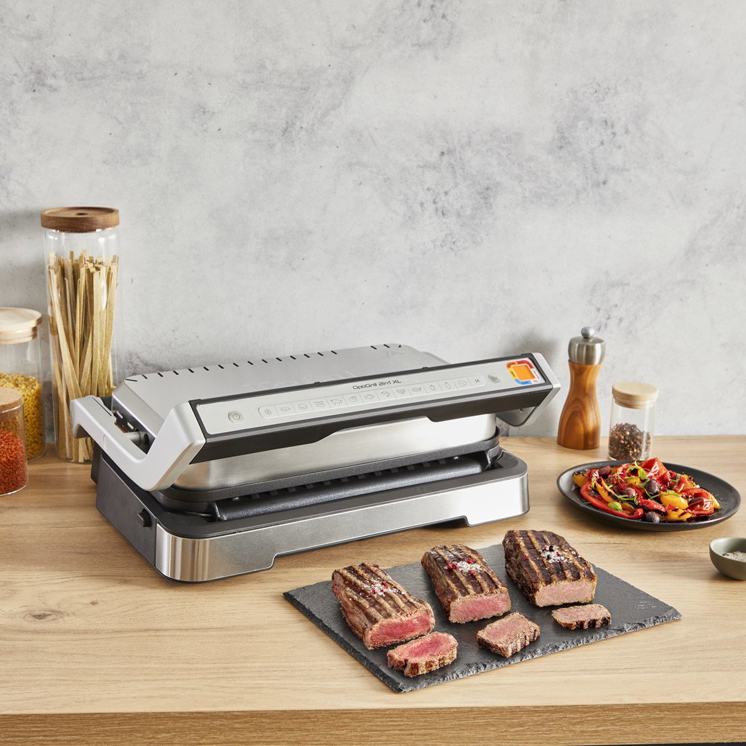 Tefal OptiGrill 2in1 GC773D contact grill