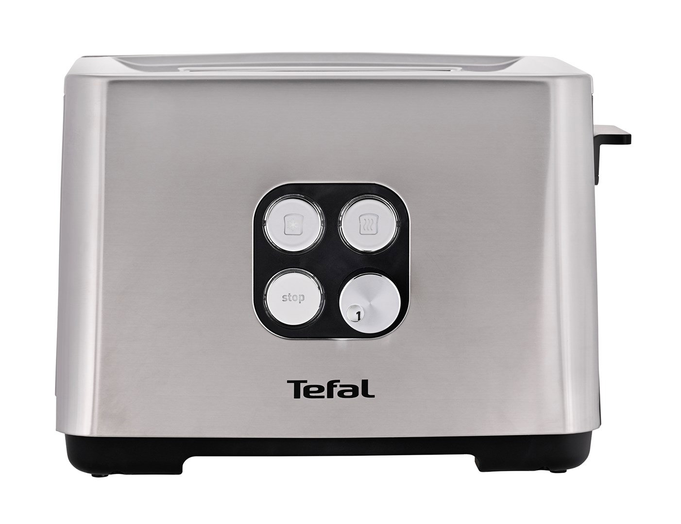 Tefal Equinox TT420D 7 2 slice(s) Black, Stainless steel
