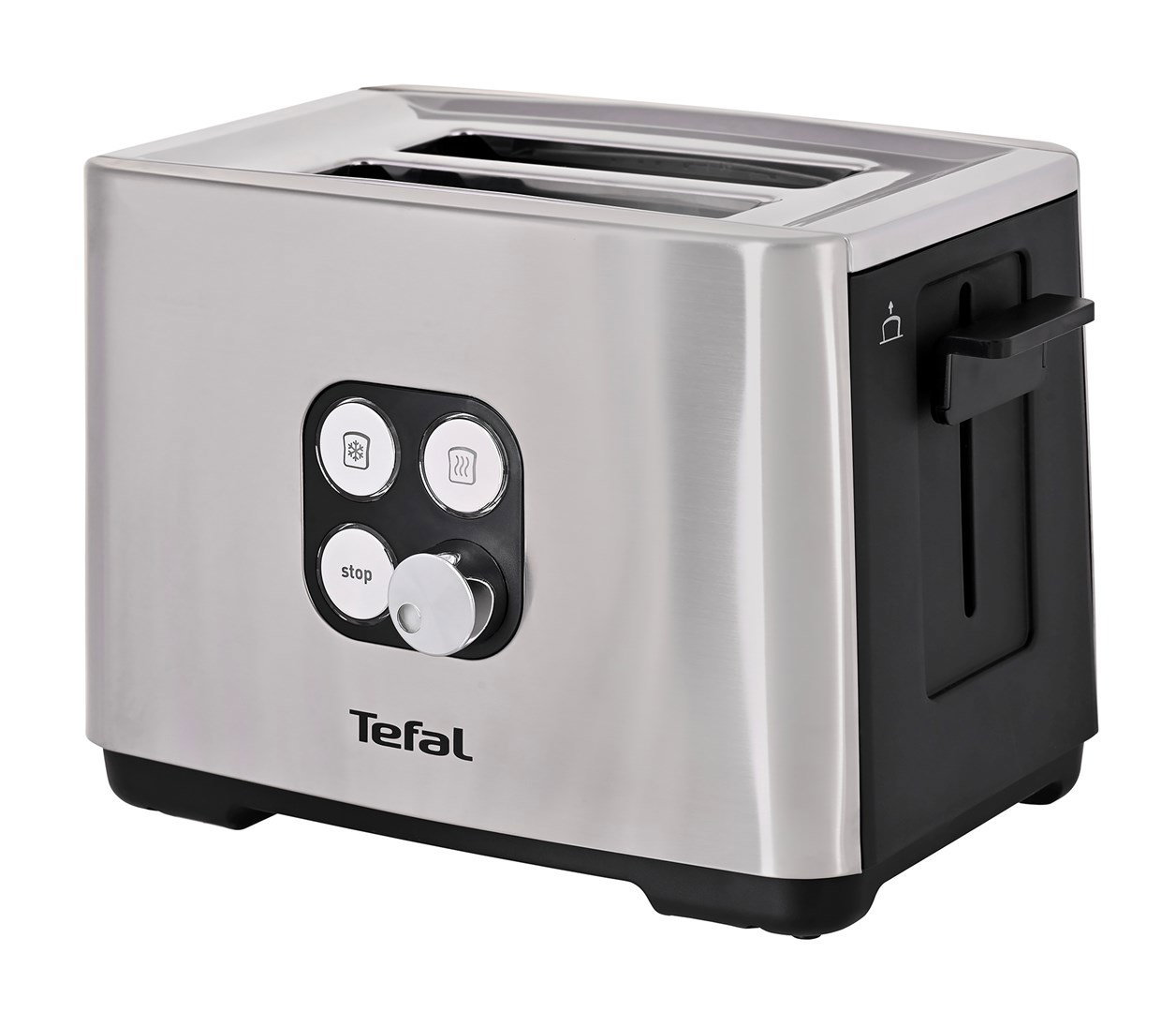 Tefal Equinox TT420D 7 2 slice(s) Black, Stainless steel