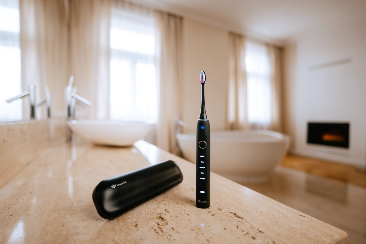 TrueLife SonicBrush Clean70 UV Sonic Toothbrush, Black