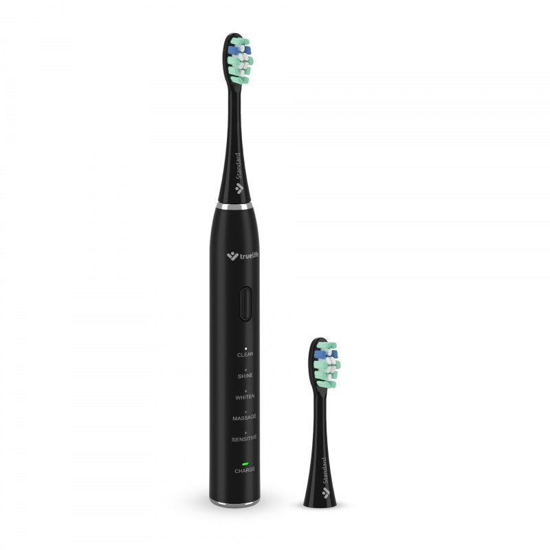 TrueLife SonicBrush Clean30 Black Adult Oscillating toothbrush