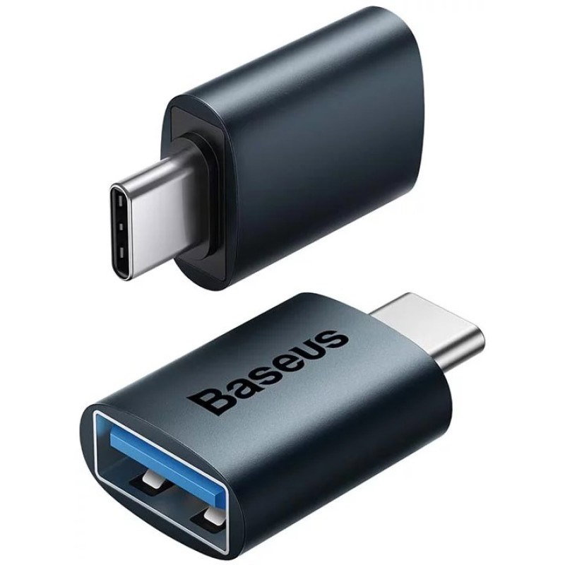 Baseus Ingenuity Series USB-C to USB-A 10Gb/s adapter, black