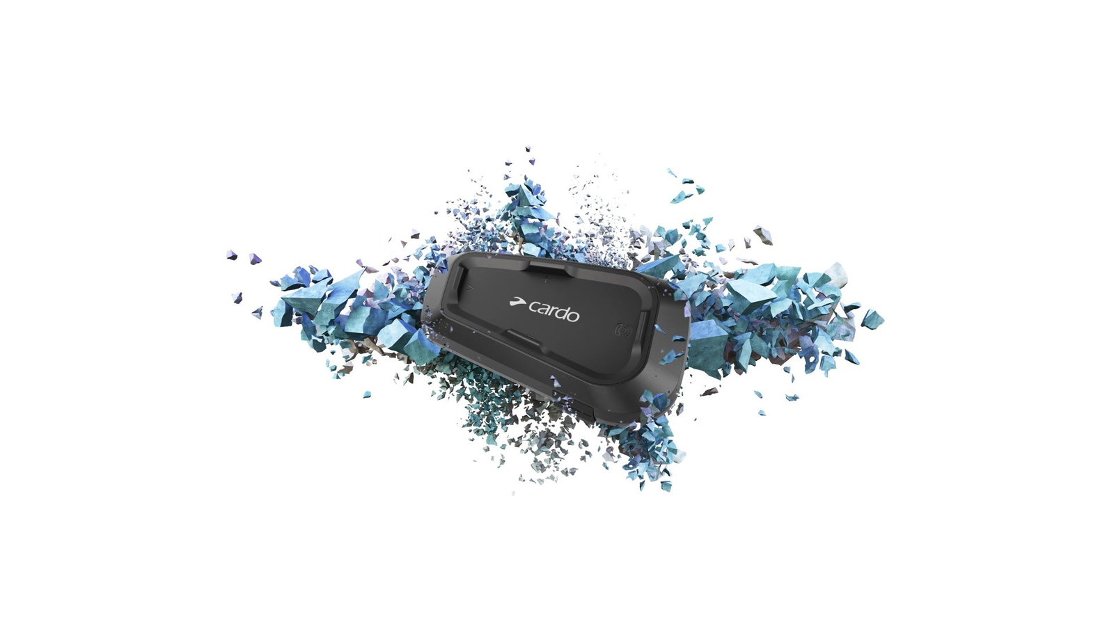 Cardo Spirit HD motorcycle intercom 2 channels 600 m Black