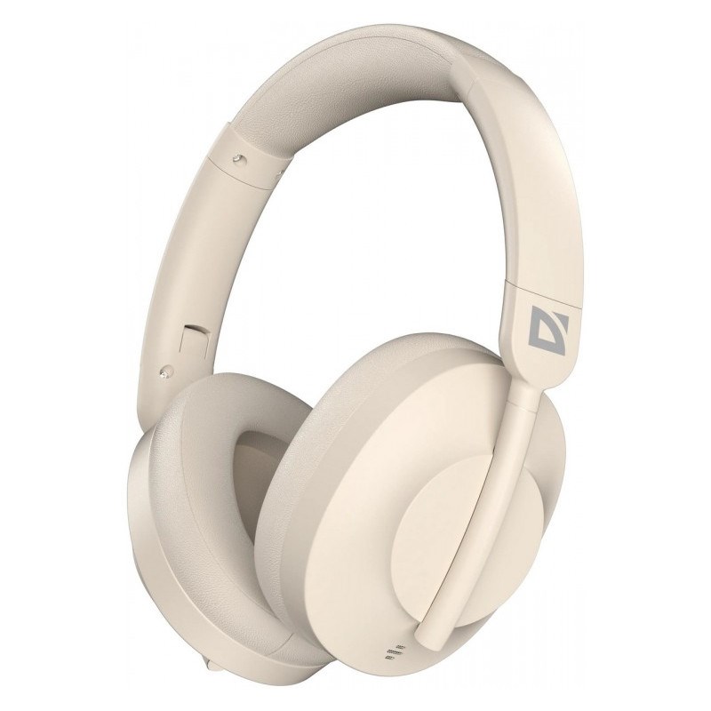 Wireless over-ear headphones Defender FreeMotion B485 ANC 63486 beige