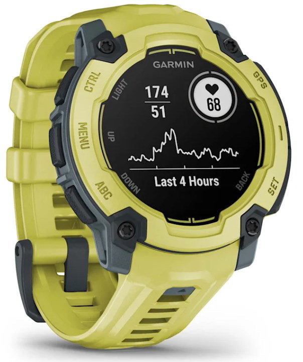 Garmin Instinct E 2.29 cm (0.9) MIP 45 mm Digital 176 x 176 pixels Lime GPS (satellite)