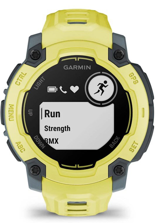 Garmin Instinct E 2.29 cm (0.9) MIP 45 mm Digital 176 x 176 pixels Lime GPS (satellite)