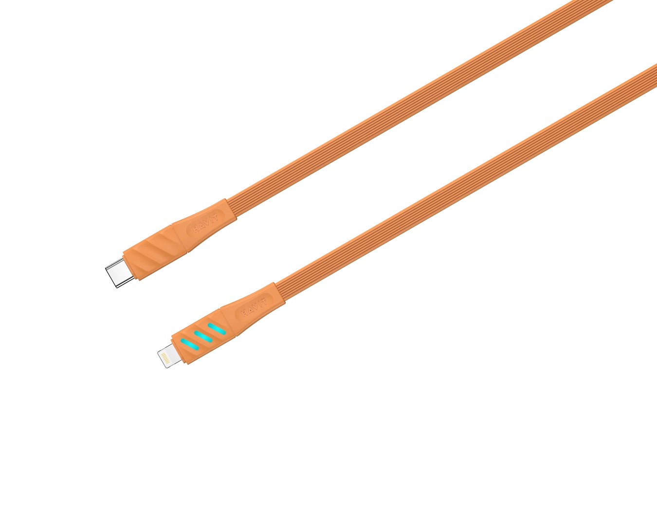 Havit CB6255 - USB charging cable type C to Lightning, 1 m (orange)