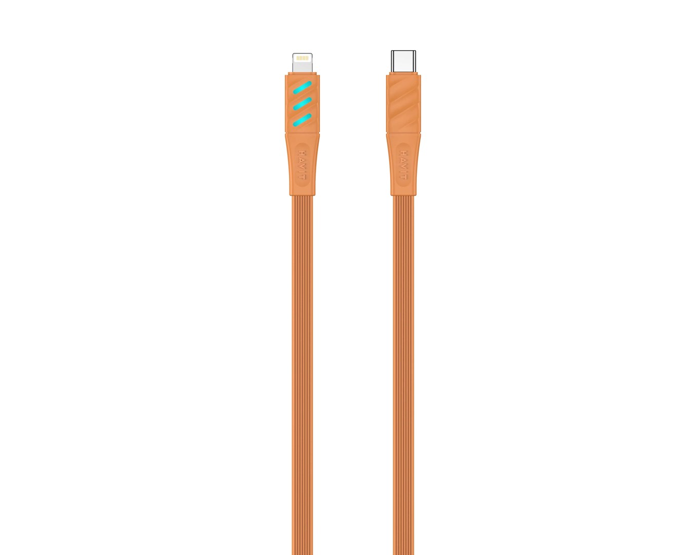 Havit CB6255 - USB charging cable type C to Lightning, 1 m (orange)