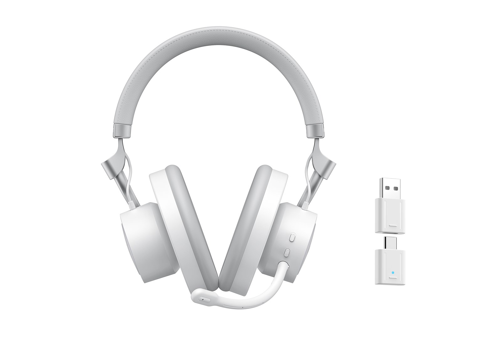 Havit Fuxi-H8 - wired/wireless gaming headphones (white)