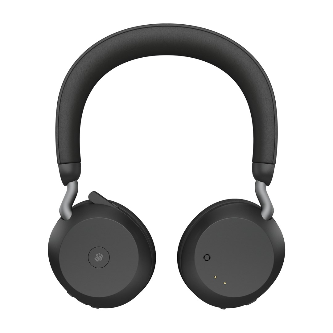 Jabra Evolve2 75 MS Link380c - wireless over-ear headphones with active noise cancellation, black