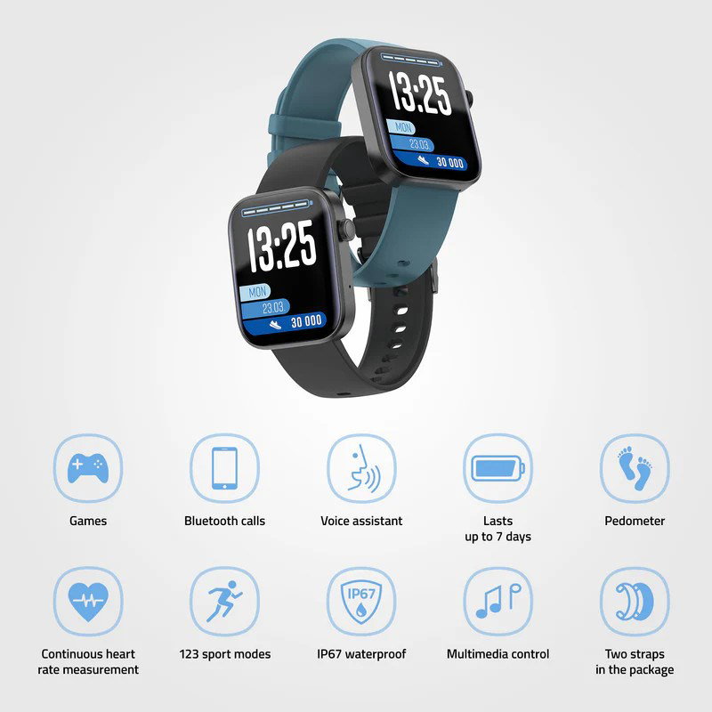 LAMAX BCool2 Plus Black Smartwatch