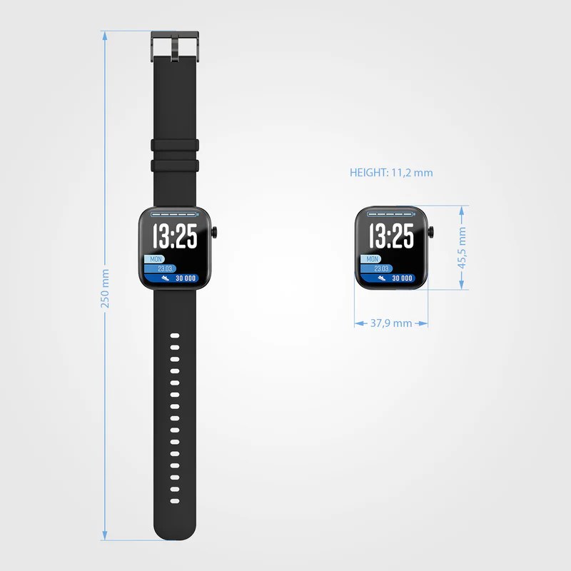 LAMAX BCool2 Plus Black Smartwatch
