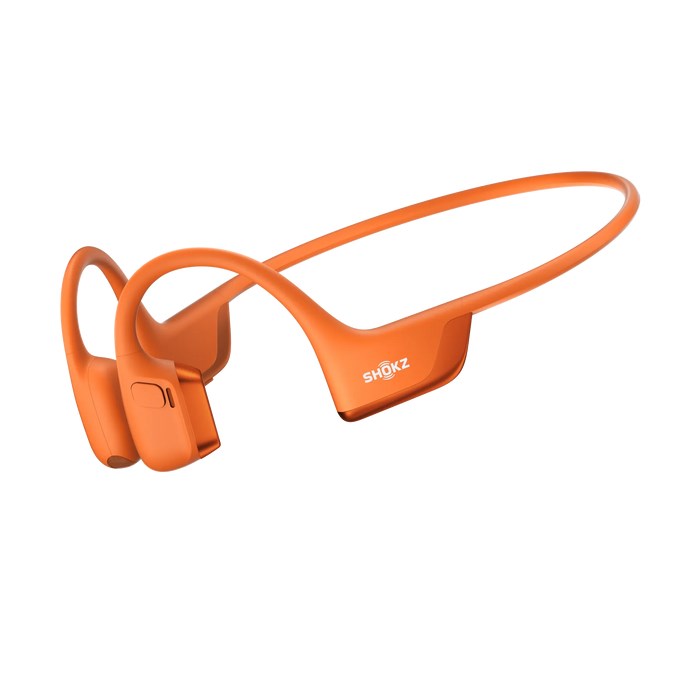 Shokz OpenRun Pro 2, pomaraczowe bone conduction headphones