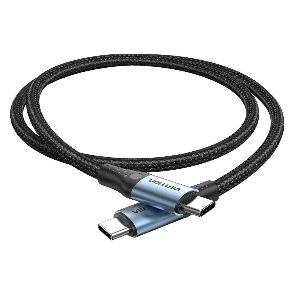 Vention USB 2.0 5A 240W 1.5m BLACK USB-C to C cable