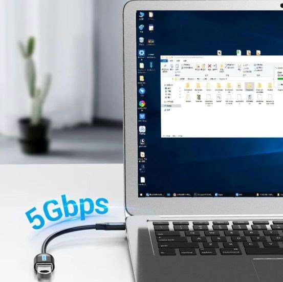 Vention USB 3.1(Gen 1) C Male to A Female OTG Cable 0.15M Black PVC Type