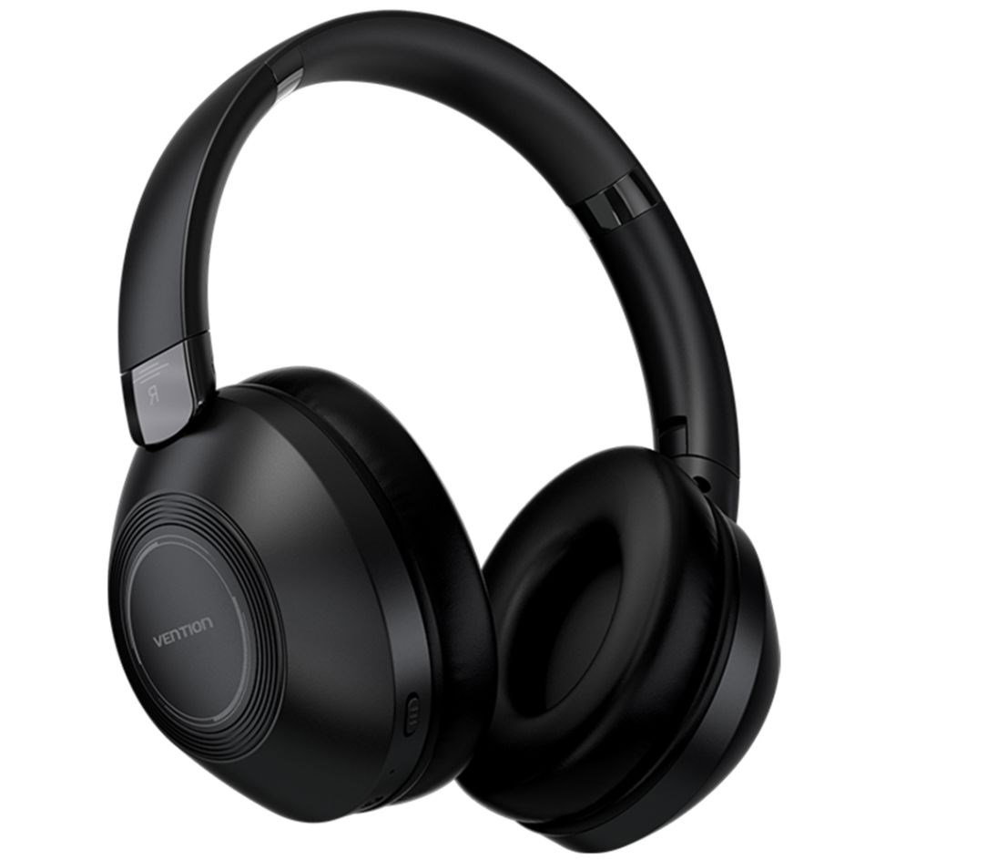 Vention SoundMate BT 5.3 wireless headphones, black