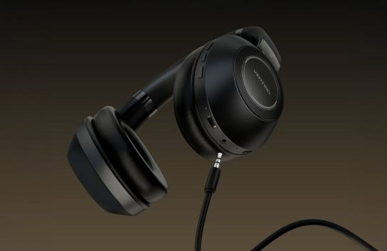 Vention SoundMate BT 5.3 wireless headphones, black