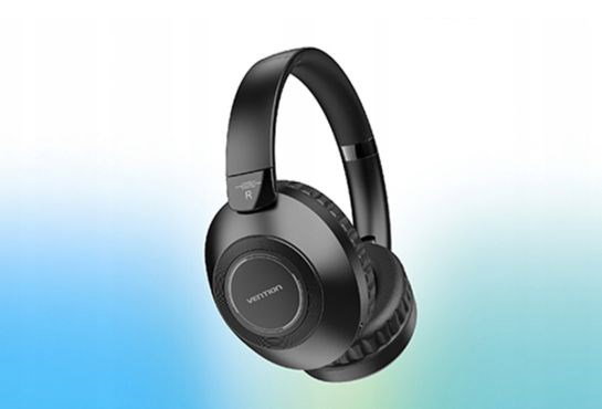 Vention SoundMate BT 5.3 wireless headphones, black